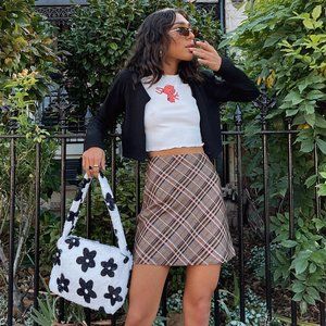 Cher Cropped Cardi Black